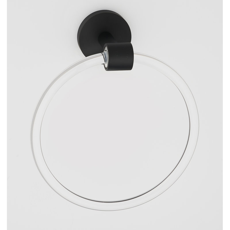 Towel Ring, Matte Black