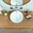 16"X16" Bathroom Vessel Sink In White Ceramic. Classic European Style. Build, Low Water Absorbency. Smooth Surface, Stain Resistance. Install Above Counter. 1 3/4" Center Drain Hole Ceramic Sink,
