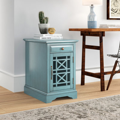 USB Charging Accent Cabinet