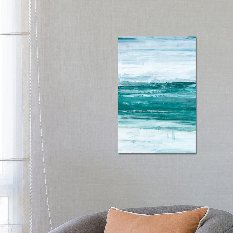 « Choppy Waters II » par Ethan Harper, reproduction d’art, H 26 po x l 18 po x 1,5 po, Pas de tapis, Toile tendue