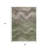 8' X 10' Green And Taupe Abstract Washable Indoor Outdoor Area Rug