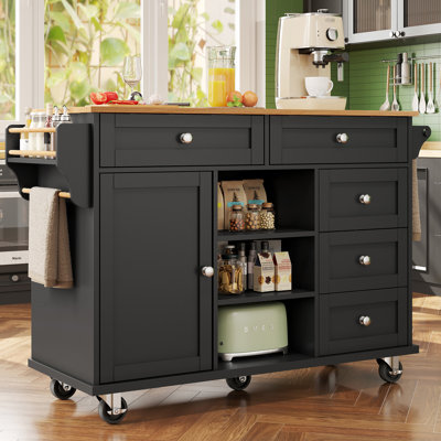 Wood Kitchen Island