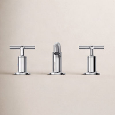 Purist Widespread Faucet with Low Cross Handles
