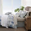 Raw Coast Blue/Gray Cotton Reversible Coastal 3 Piece Comforter Set-796423549