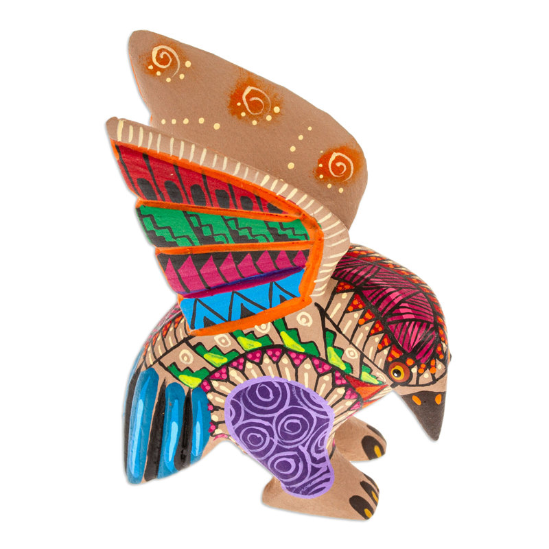 Figurine Krysha Fiery Eagle Alebrije