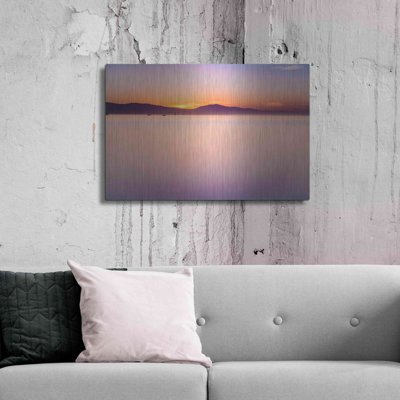 Simple Sunrise par Chris Moyer - reproduction d'art sur métal sans cadre