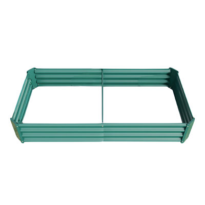 Rectangle Metal Raised Garden Bed ()