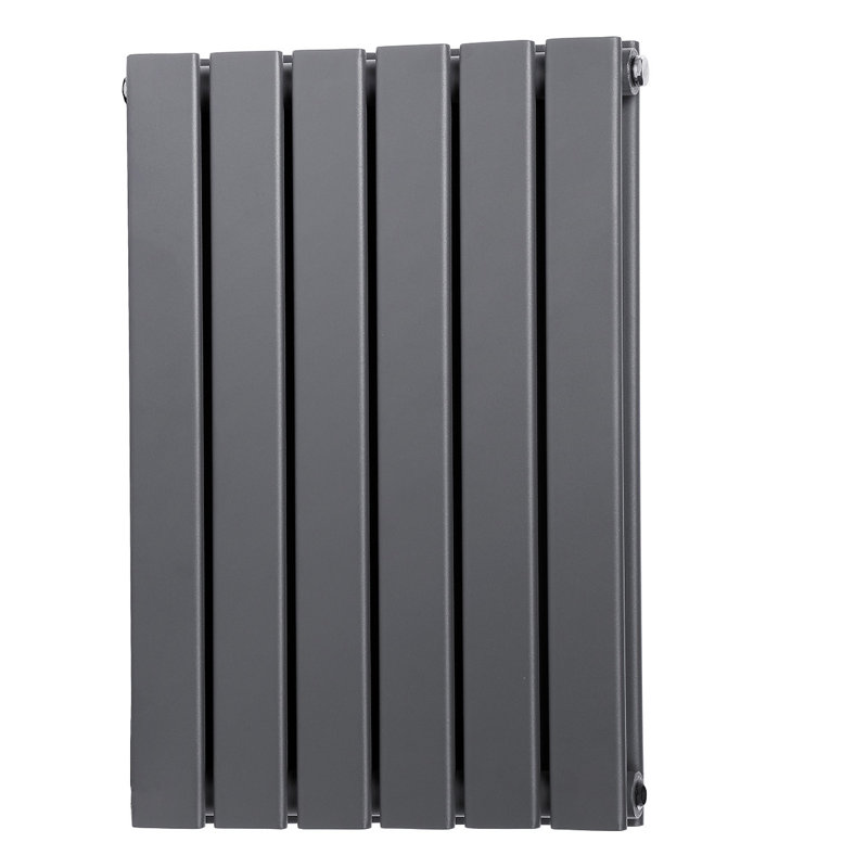 Cecily Vertical Designer Radiator, Grey