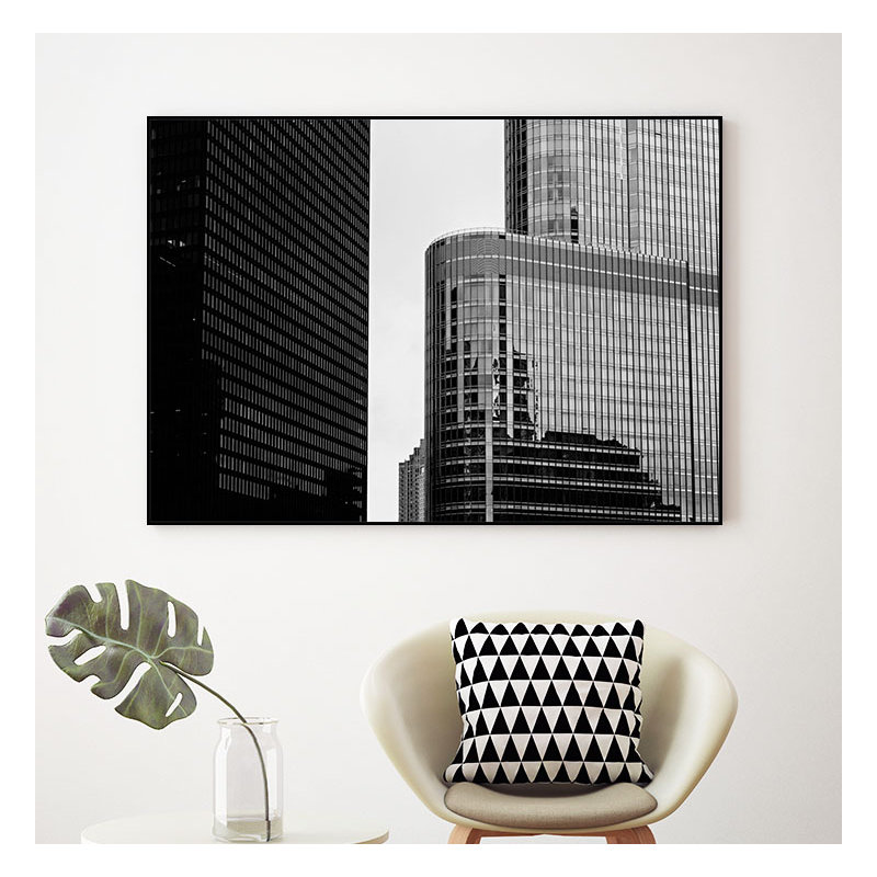 «In the City», reproduction de photo sur toile, H 11 po x l 14 po x P 2 po