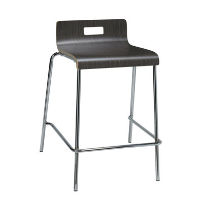 Jive Jive Counter Height Stool Plywood Shell Low Back