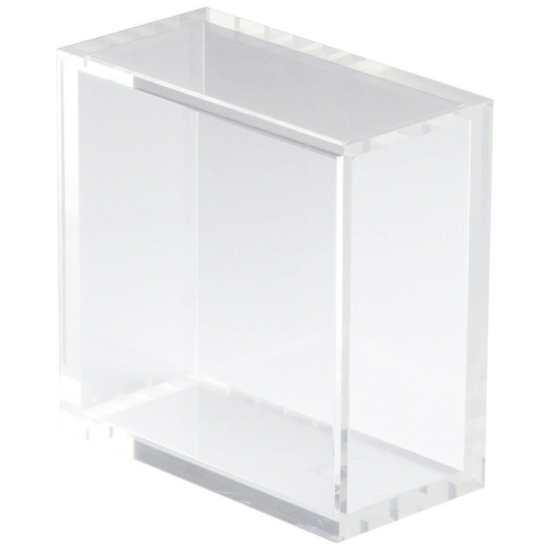 Square Decorative Block, 4" H x 8" W x 8" D