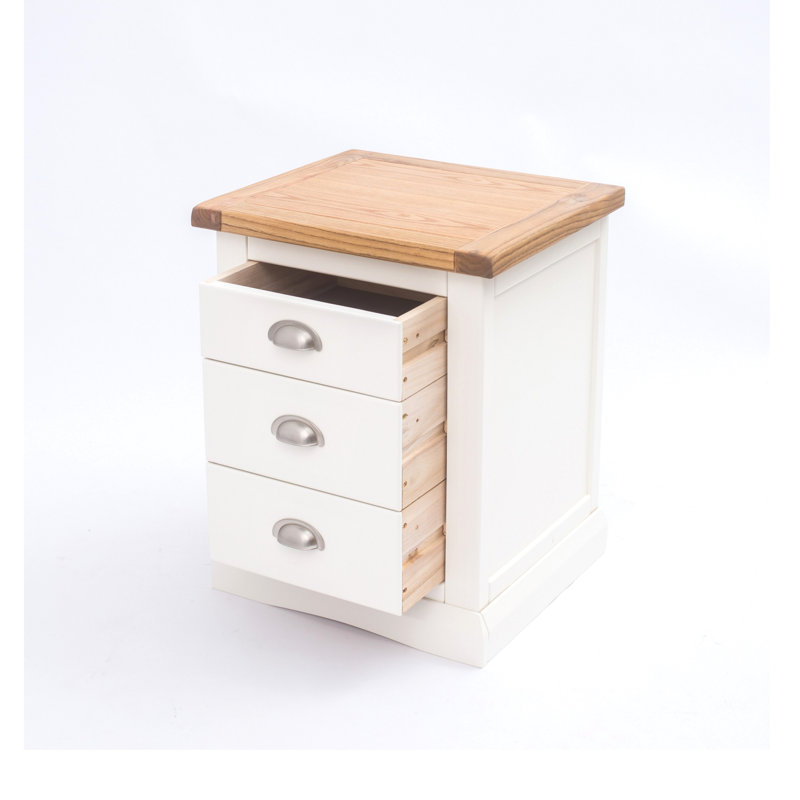 Eamon 45 cm W Bedside Table