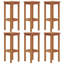 Effingham Solid Wood Patio Dining Set Table,