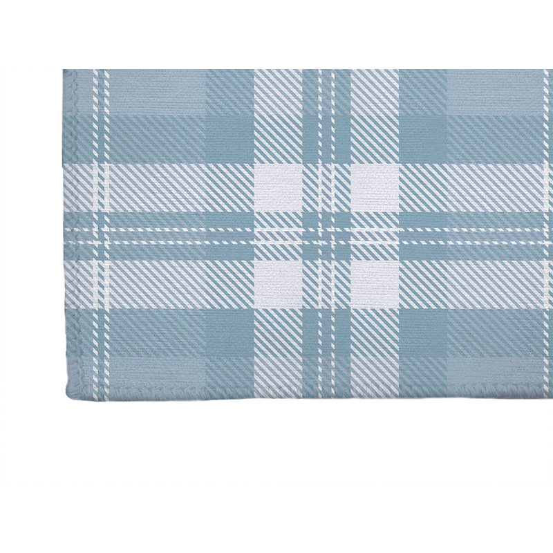 Vinny Tartan Non-Slip Outdoor Rug, Runner 2'6'' x 8'
