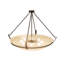 Luminaire suspendu unique à 8 lumières Covina-124930577
