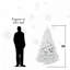 Arbre de Noël blanc 9 pi
