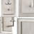 Steel Candle Wall Light-1326177905