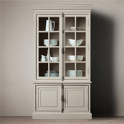Vitrine de style américain rétro
