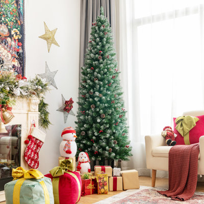 84' Lighted Christmas Tree