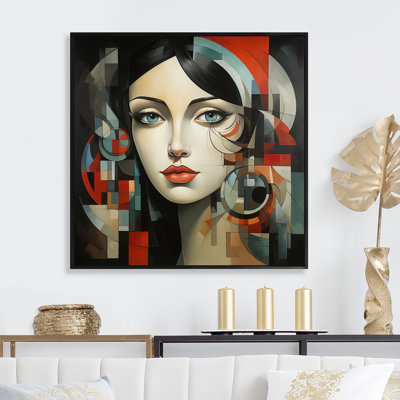 Pablo Picasso Cubism Portrait III - art mural moderne