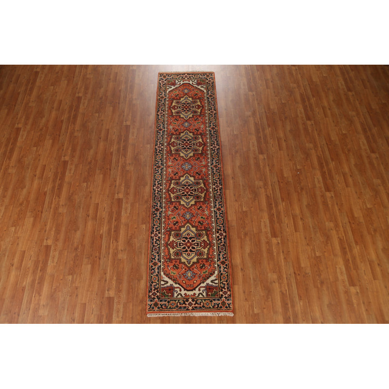 Tapis de couloir oriental géométrique 3 x 10