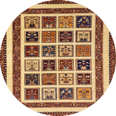 Tapis abstrait moderne 46 po