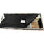 Lit plateforme tapissier grand format gris, tête de lit, support à lattes de bois, base de matelas, assemblage facile, pas besoin de sommier gris moderne avec base, pas besoin