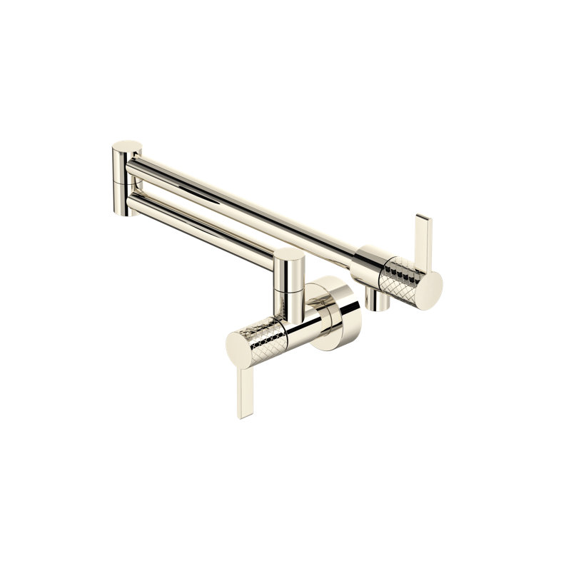 Tenerife Pot Filler, Polished Nickel