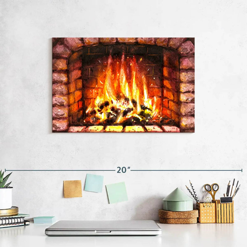 Lilie Fireplaces, 8" H x 12" W