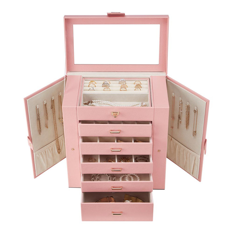 jewelry box, Pink
