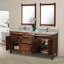 Ensemble de meuble-lavabo double 73 po Freeland