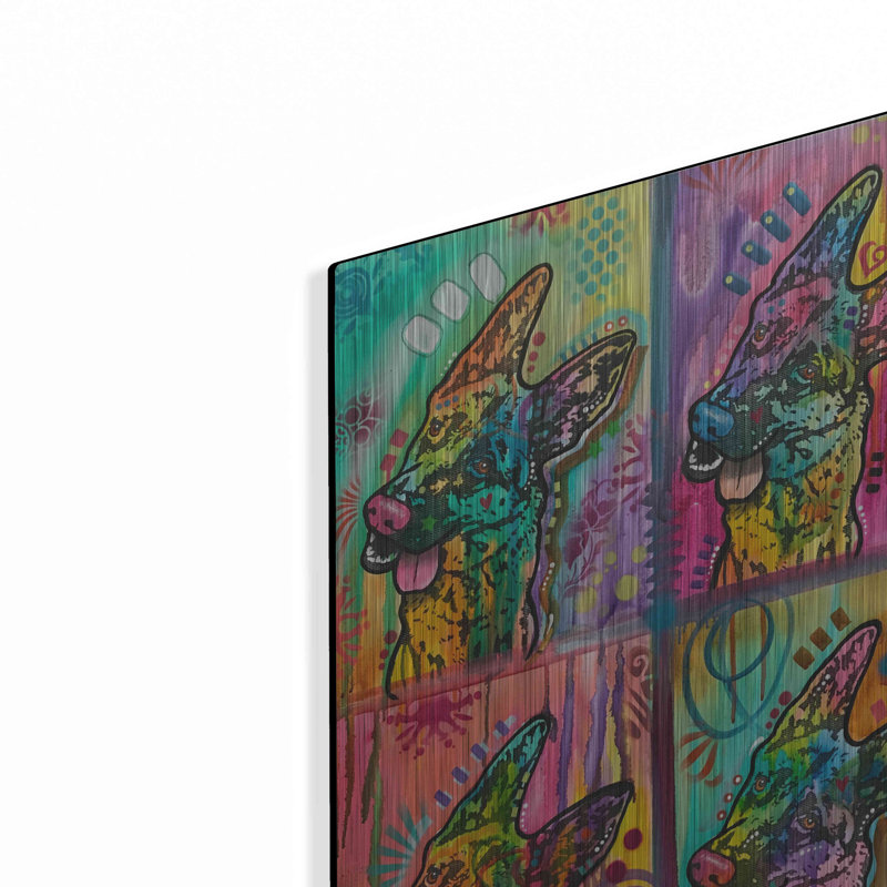«4 Shepherds» par Dean Russo, H 16 po x l 12 po