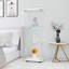 Vitrine en verre avec 3 tablettes-358049165