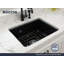 Sotto 24'' L Single Basin Kitchen Sink-853104476
