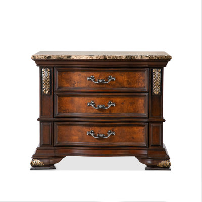 Allerdale 3-Drawer Nightstand