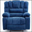 Fauteuil inclinable Living Space avec chauffage, vibration et positions inclinables multiples pour un confort ultime-1249733413