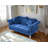 Modla  Velvet Fabric Loveseat-348376837