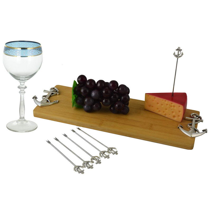 Longshore Tides Calvert Bamboo Cheese Board