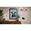 Cow's Gaze Modern - Framed Print-679505033-679505038