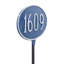 Plaque d'adresse pour pelouse sur 1 ligne-23377355