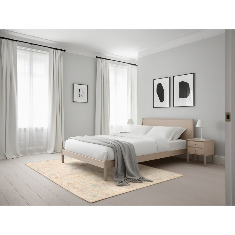 Tapis abstrait moderne 4345, Rectangle 5 pi x 7 pi