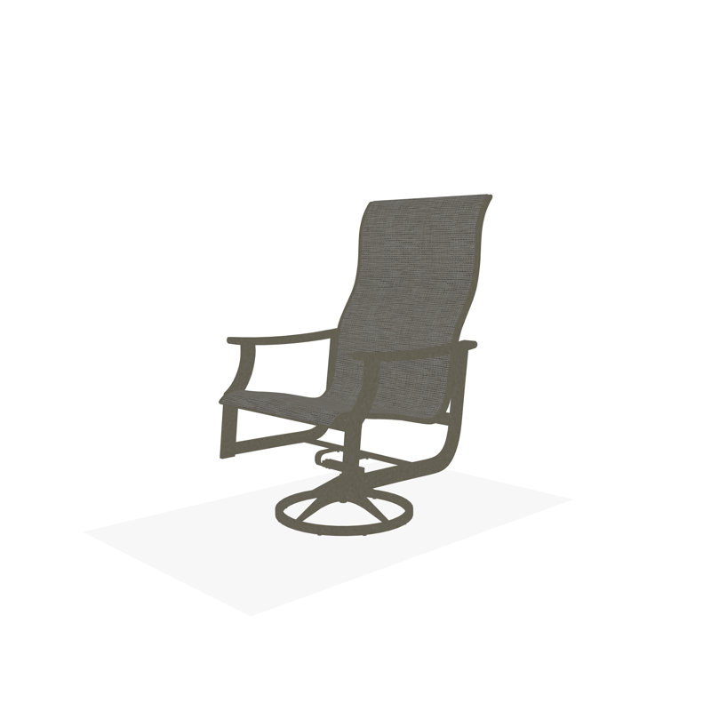 St. Catherine Polymer Outdoor Lounge Chair, Storm, Burke