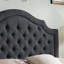 Linen Upholstered Bed with Adjustable Headboard and Button Tufting-1750166696-1750166697