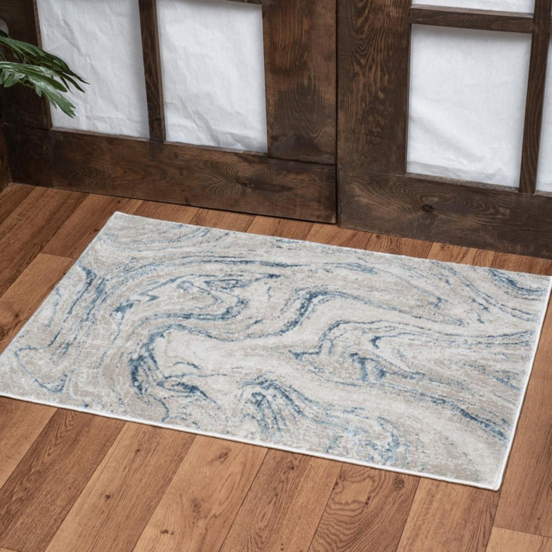 Tapis ivoire Elegance, Rectangle 5 pi 3 po x 7 pi 3 po
