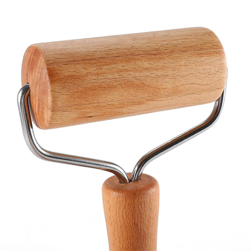 Rouleau à pâtisserie en bois durable anti-déformation de qualité alimentaire pour chambre