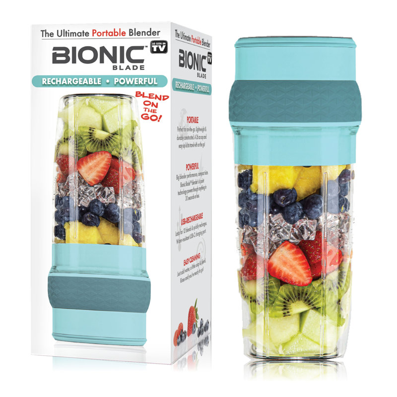 Mélangeur de 16,5 oz Bionic Blade, Menthe