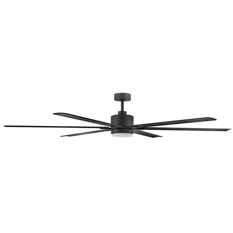 Collette 6 - Ventilateur de plafond standard à  lumières LED avec télécommande murale et ensemble d'éclairage inclus