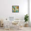 Motif de colibri Boho - impression d'un cadre photo sur toile-93786616-93786615