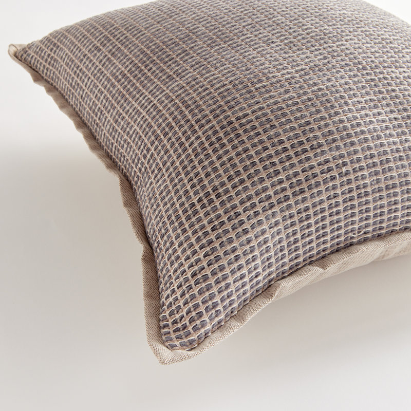 Sasha Polyester Indoor/Outdoor Pillow Cover & Insert, 20"H x 20"W, Square