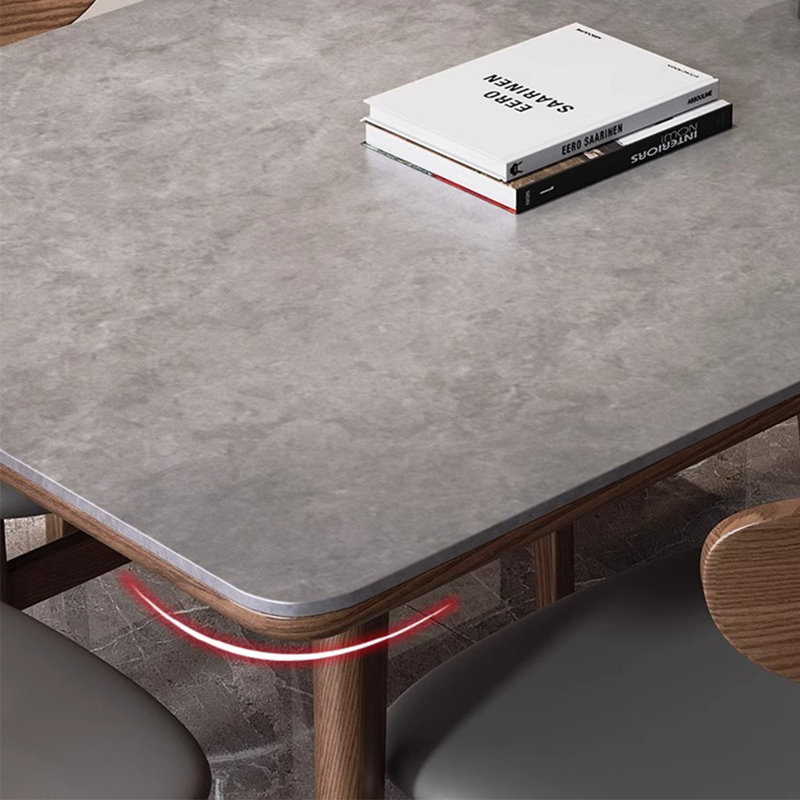 Ensemble de table et chaises gris, H 29,52 po x L 55,11 po x l 31,49 po